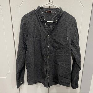 Carhartt Grey L/S Rocha Slim Button Down Long Sleeve Shirt